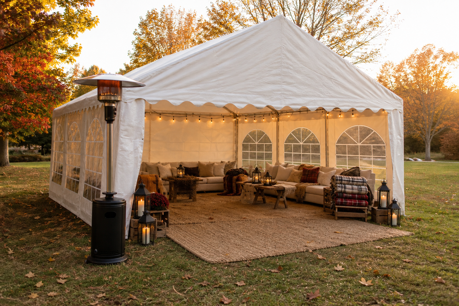 Cozy Camp Tent rental Putnam CT
