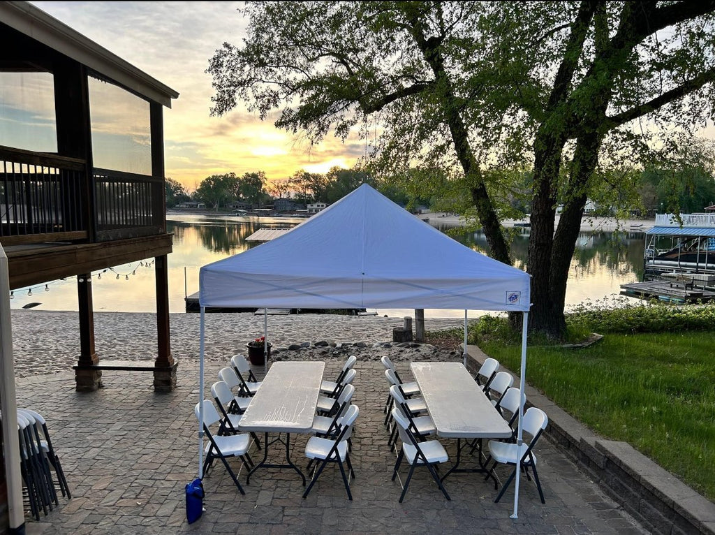 The Party Starter 10x10 Tent, Tables, & Chair